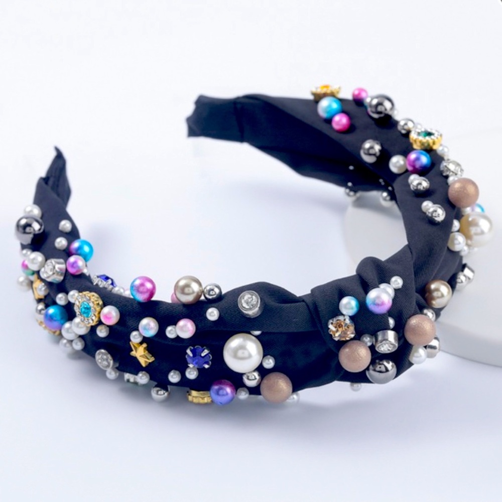 Galaxy Beaded Headband